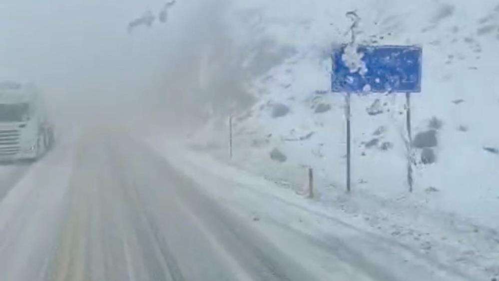 Konya’ya açılan Alacabel geçidi beyaza büründü! 25 santim kar var 9
